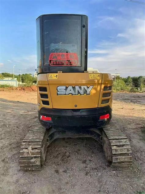 Used Sany Sy35u Small Crawler Hydraulic Excavator Sany Small Excavator