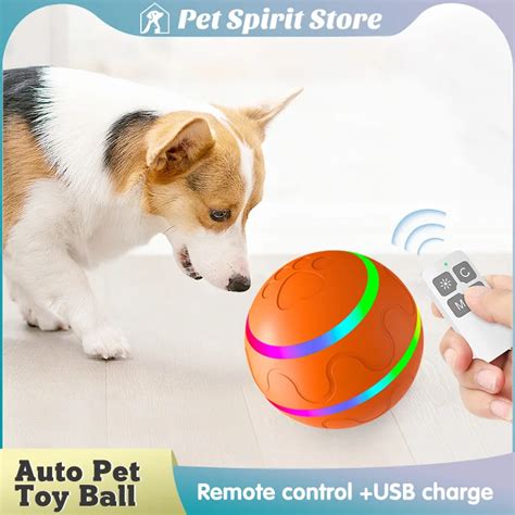 Pelota De Juguete Inteligente Para Perro Y Gato Recargable Por Usb