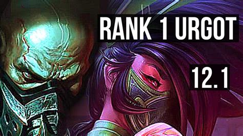 Urgot Vs Akali Top Rank 1 Urgot 8 0 2 1 9m Mastery Legendary