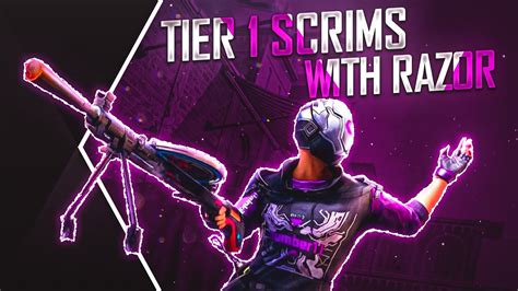 T1 Pro Scrims🤩 Razor Is Live🇮🇳 Road To 1k Subs ️ Pubg Mobile Live