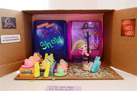 Peeps Easter Diorama