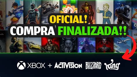 É OFICIAL ACTIVISION BLIZZARD KING é do XBOX QUANDO veremos jogos no