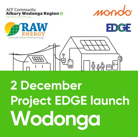 Project Edge Wodonga Launch Australian Conservation Foundation