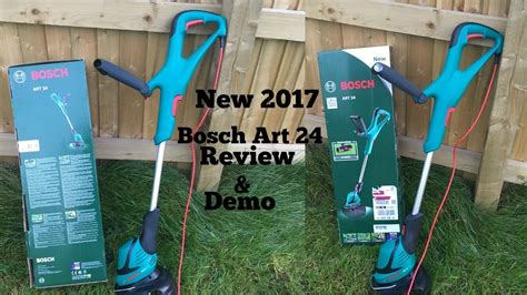 Bosch Art Corded Grass Trimmer W Review Demo Youtube