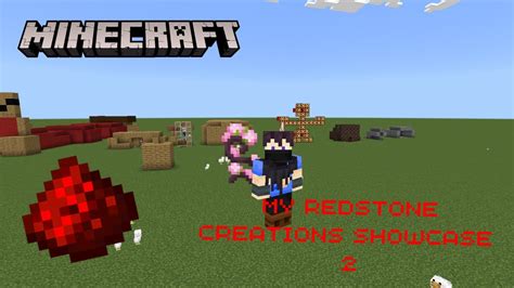 My Redstone Creations In Minecraft 2 YouTube