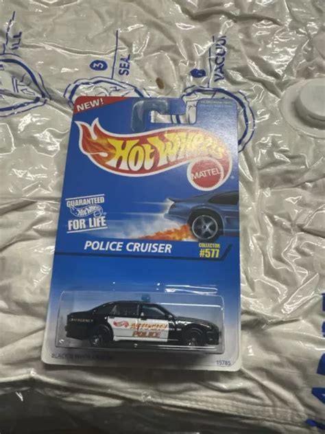 Hot Wheels Police Cruiser Auto City Police Collector Carte