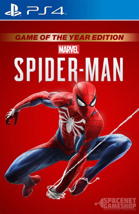 Marvels Spider Man Game Of The Year Edition Ps4