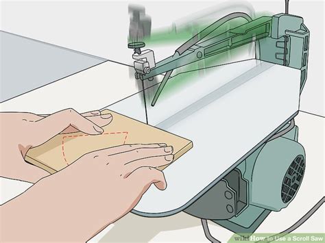 How To Use A Scroll Saw 13 Steps With Pictures Wikihow