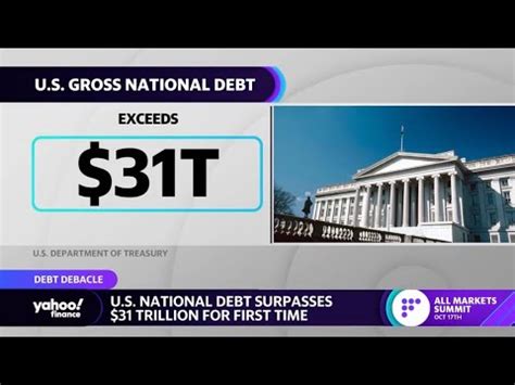 U S National Debt Surpasses Trillion Youtube