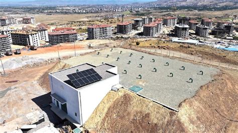 Malatya da İkizce deprem konutlarının içme suyu isale hattı tamamlandı