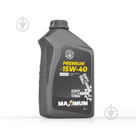 ᐉ Моторное масло Maximum Premium 15W-40 1 л • Купить в Киеве, Украине ...