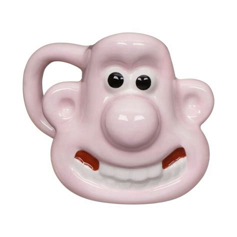 Wallace Gromit Wallace Shaped Boxed Mini Mug Temptation Gifts