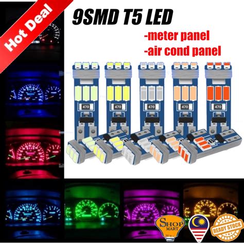 Car T Led Smd W W Led Light Bulb Car Air Cond Panel Dashboard