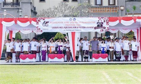 Pemkab Badung Peringati Hari Jadi Ke 65 Provinsi Bali Dorong