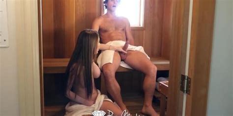 Puremature Doll Like Milf Fucks Random Sauna Guy Tnaflix