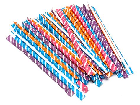 250 Pixy Silly Stix Candy Sweet And Sour Sugar Filled Straws Assorted Flavors 79200183172 Ebay