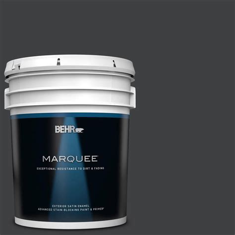 BEHR MARQUEE 5 Gal Home Decorators Collection HDC MD 04 Totally Black