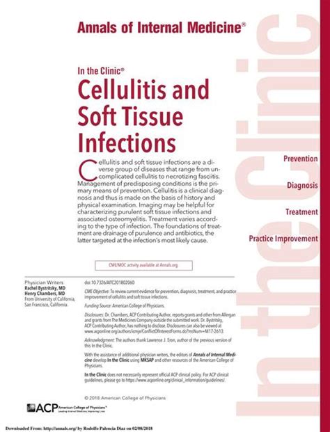 Cellulitis And Soft Tissue Infections Jessy González Udocz