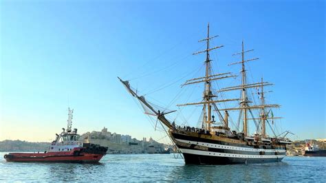 The Visit Of The Italian Navy Sail Training Ship Amerigo Vespucci