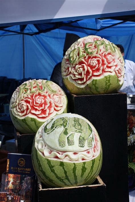 26 Stunning Watermelon Carving Incredible Snaps