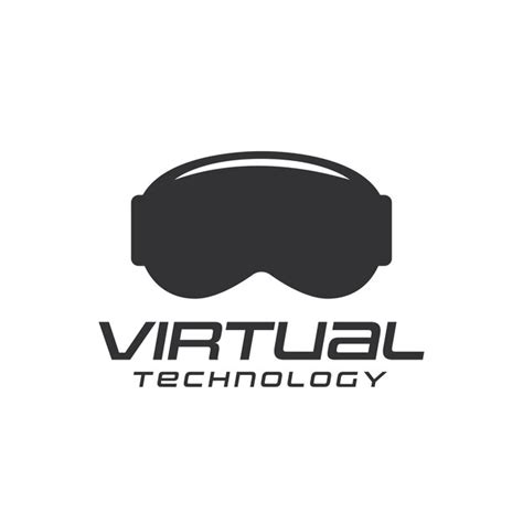 Premium Vector Virtual Reality Glasses Vector Logo