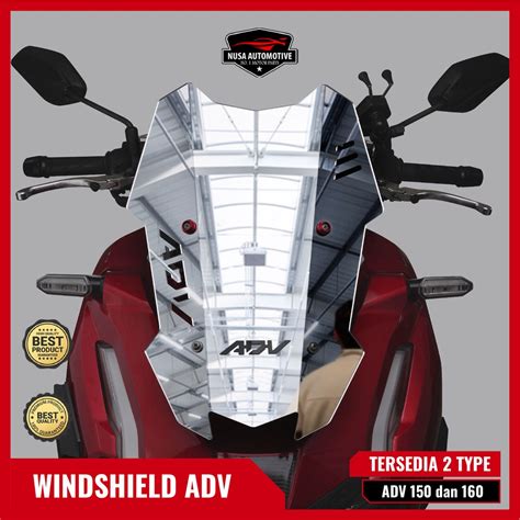 Jual Nsa Windshield Adv 150 160 Visor Adv Tdr Tameng Depan Honda Adv