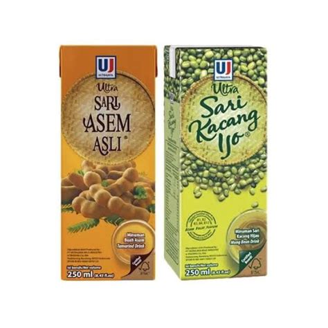 Jual Ultra Sari Kacang Ijo Sari Asem Asli Ml Shopee Indonesia