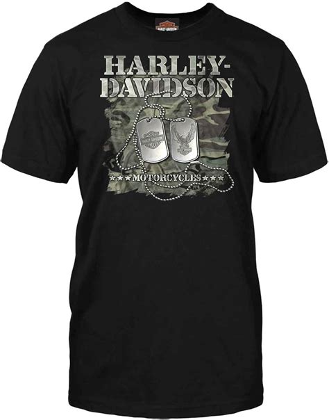 Amazon Harley Davidson Military Men S Graphic T Shirt Military