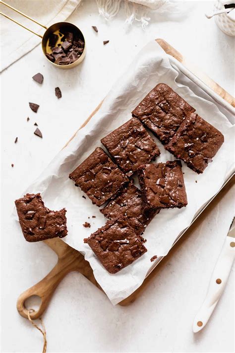 Small Batch Brownies in a Loaf Pan - Katiebird Bakes