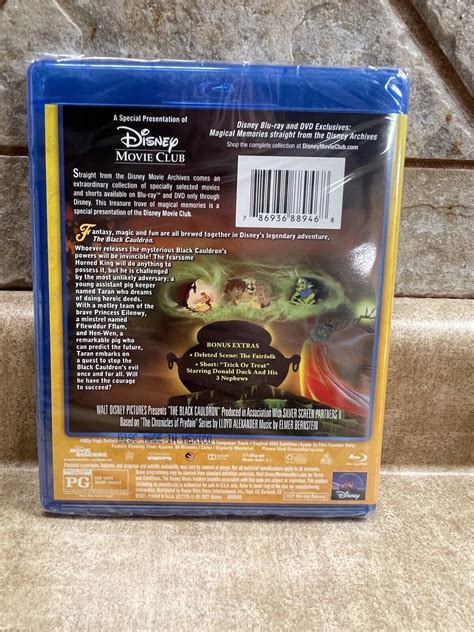 Walt Disney Animation Pictures The Black Cauldron Blu Ray Dmc Club