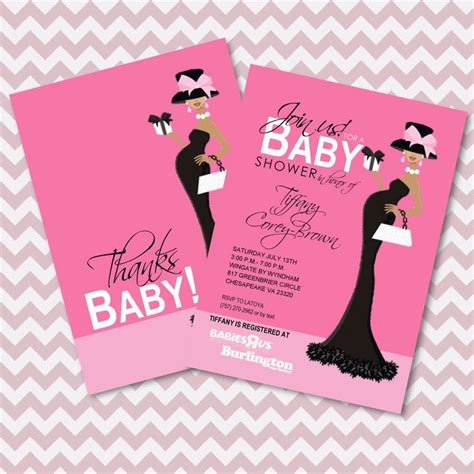 Custom Designed Baby Shower Announcements And Thank You Notes