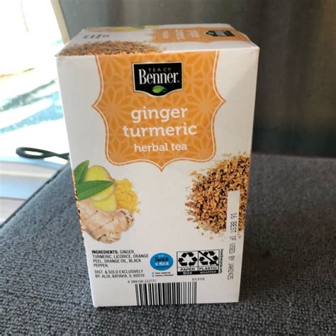 Benner Ginger Tumeric Herbal Tea Review Abillion