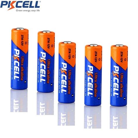 5 X 12V 27A A27 MN27 VR27 L828 G27A B 1 PKCELL Alkaline Battery