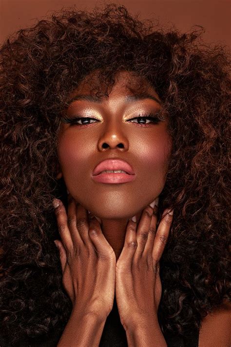 High Beauty On Behance Beautiful Dark Skin Drc Retouching Female