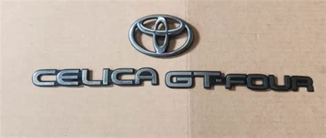 Toyota Celica Gt4 St205 94 99 Badge Emblem Set Eur 11941 Picclick De