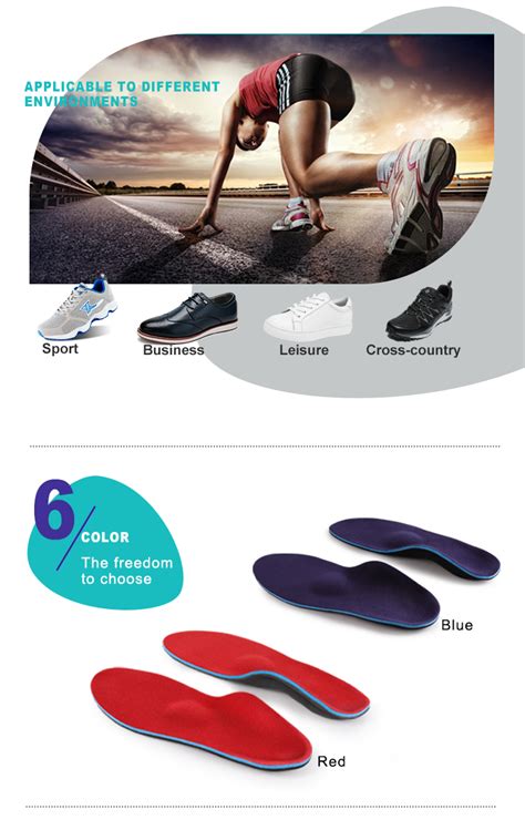 Joghn Insole Manufacture Breathable Eva Shoe Insole Orthotic Metatarsal