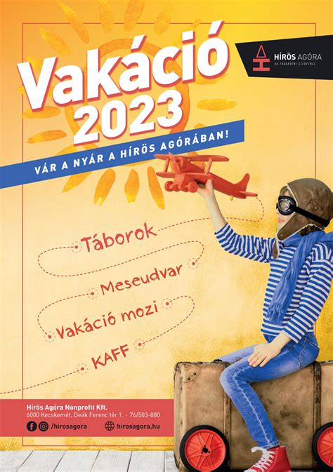 Ha Vakáció Kiadvány 2023 By Rasterstudio Issuu