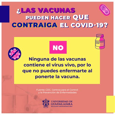 Información sobre las vacunas del Covid 19 Centro Universitario de