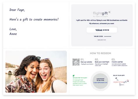 The Best Airline Gift Card for Flexibility | Flightgift