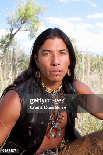 Native American Man High Res Stock Photo Getty Images