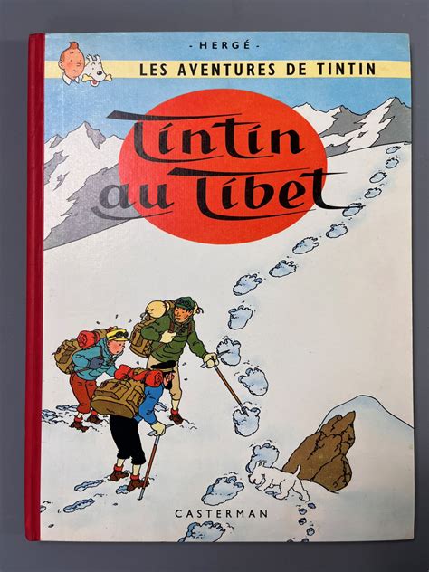 Hergé Tintin au Tibet EO 1960