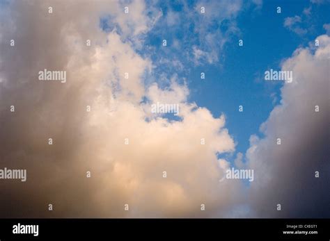 dramatic clouds in the sky Stock Photo - Alamy