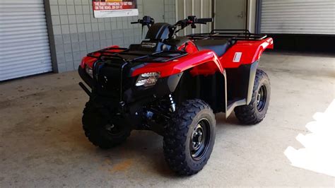 2016 Honda Rancher 420 Dct Irs Eps Atv Walk Around Video Trx420fa6 Fourtrax 4x4 Four