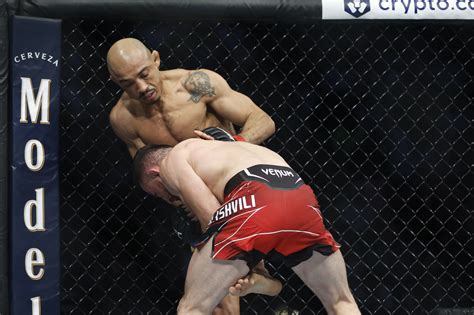 Merab Dvalishvili Def Jose Aldo At Ufc Best Photos