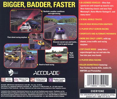 Test Drive 5 Cover Or Packaging Material Mobygames