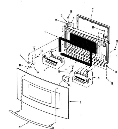 Jenn Air Jmc8130dds Microwave Partswarehouse