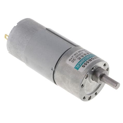 Shiwaki XD 37GB555 Brushed Geared Motor DC 12V 15W 30RPM CW CCW Gear