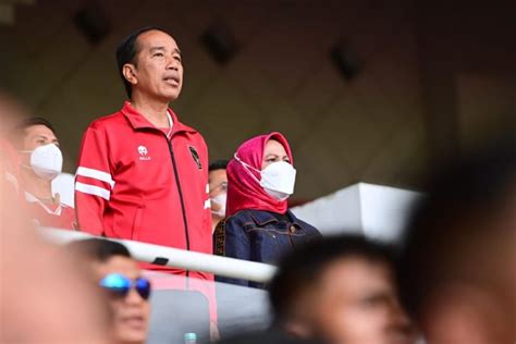 Presiden Jokowi Bangga Atas Prestasi Timnas U 23 Indonesia Yang Lolos