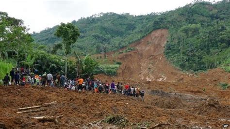 Indonesia Landslide Many Missing In Java BBC News