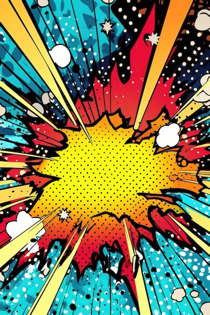 Premium Ai Image Simple Comic Book Style Graphic